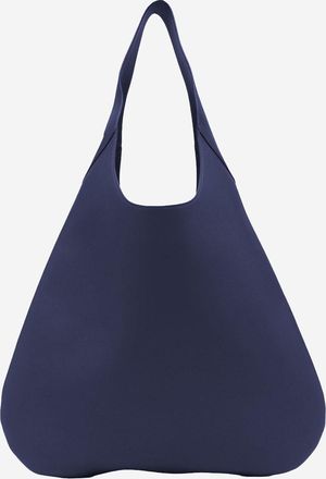 Carven Womens Tommaso Leather Bag Navy Shoulder