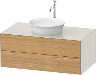 Duravit Tulip Blanco, Mueble De Ba&ntilde;o De Pared, Ancho 1000 X Fondo - Duravit