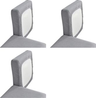 OEM Funda De Coj&iacute;n Para Sof&aacute; Con Elasticidad 6x, Tejido De Alta Elasticidad, Color Gris