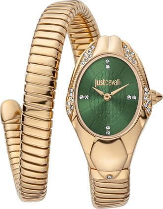 Just Cavalli Womens Snake 316L Stainless Steel Watch - Rose Gold - One Size