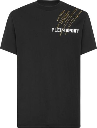 Plein Sport Heren, Sport, Zwart, Maat: S Katoen