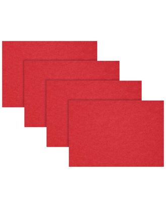 Fortessa Set Of 4 Loft Rectangle Felt Placemats