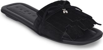 Hogan Fringed Sandals