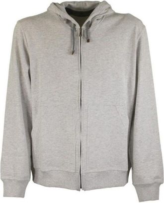 Brunello Cucinelli Pearl Zip-Up Hooded Sweatshirt, Size X-Small