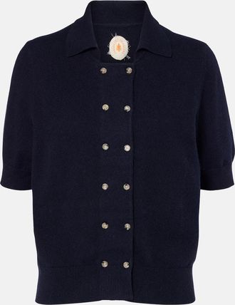 Jardin Des Orangers Cotton and cashmere polo shirt