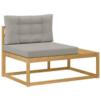 vidaXL Sof&aacute; De Esquina Exterior Blanco 115 X 83 X 73 Cm Poli&eacute;ster Vidaxl