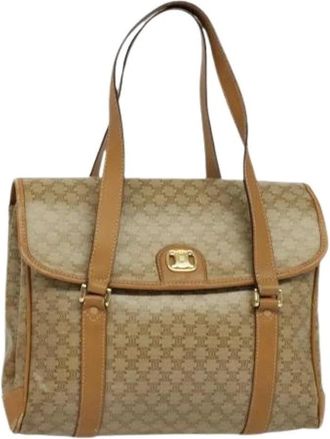Celine Pre-owned Vintage Handtas - Dames - Vintage Handtas - Beige - ONE Size - Vintage