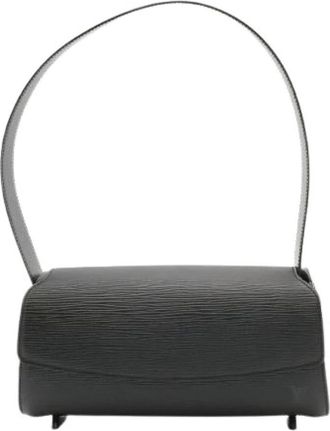 Louis Vuitton Pre-owned Vintage Shoulder Bag - Dames - Vintage Schoudertas - Zwart - ONE Size - Leer - Vintage