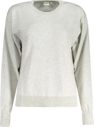 Pepe Jeans London Trui met ronde hals - unisex - Sweatshirts - Grijs - XS - Katoen - Hoodies & sweatvesten