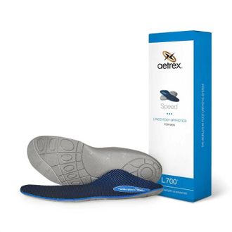 Aetrex Mens Speed Orthotic Insole In Navy