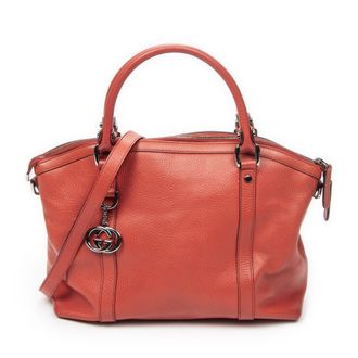 Gucci Medium GG Charm Top Handle schoudertas