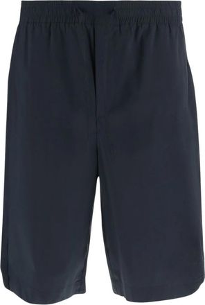 Darkpark Katoenen Blend Shorts - Heren - Korte Broeken - Blauw - M - Katoen - Korte Broeken