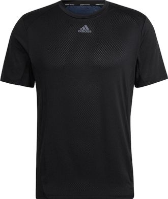 adidas Mens adidas Solid Color Logo Sports Gym Short Sleeve Black T-Shirt HP1932