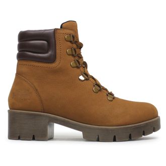 Harley-Davidson Harley Davidson Trawood Full Grain Leather Womens Ankle Boots - Brown - Size:UK 7.5