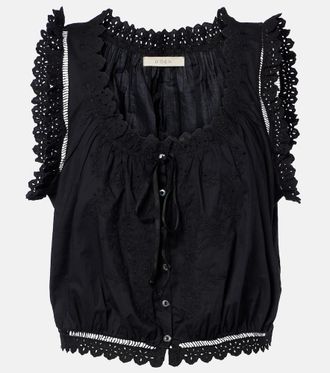 D&ocirc;en D&ocirc;en Traveler embroidered cotton top