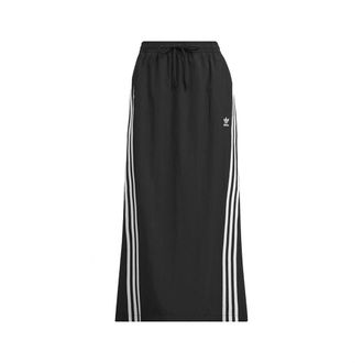 adidas (WMNS) adidas Originals 3-Stripe Parach Skirt Asia Sizing Black White JC6123