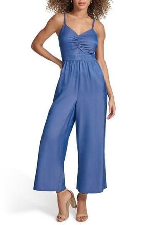 Kensie Wide Leg Jumpsuit in Dark Blue at Nordstrom Rack, Size 12