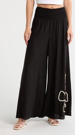 Vince Camuto Wide Leg Pants in Rich Black at Nordstrom Rack, Size X-Small