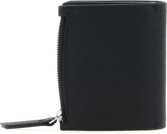 Maison Margiela Womens Black Calfskin Cardholder Accessory