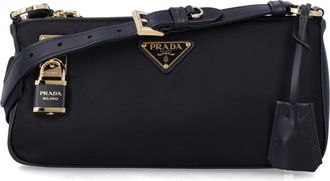 Prada Black Logo Crossbody Bag