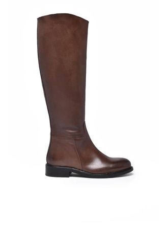 M&eacute;tisse Brown Leather Boots