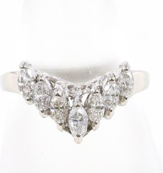 C&A Platinum Platinum 900 Band Ring (Pre-Owned)