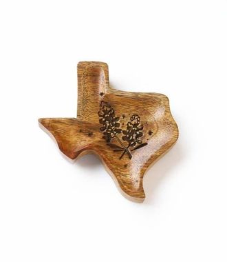 Matr Boomie Texas State Bluebonnet Trinket Dish in Natural at Nordstrom
