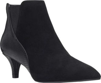 Bandolino Womens Bandolino Wishstar Boots Black Pointed Toe Ankle Bootie HAWK2557