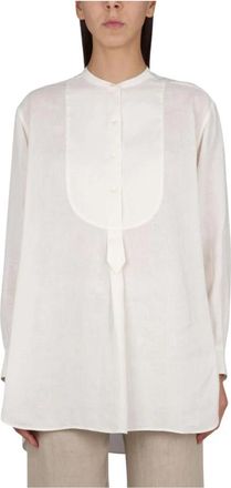 Aspesi Casual Shirts - Dames - Tunieken - Wit - M - Overhemden