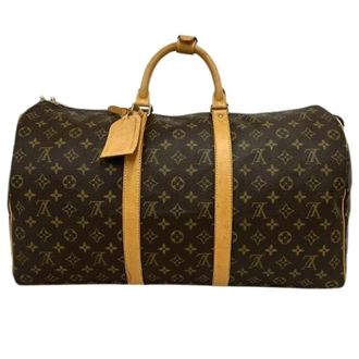 Louis Vuitton unisex, Pre-owned, Bruin, Maat: ONE Size Leer