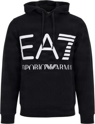 Emporio Armani Regular Fit Hoodie Logo Series - Heren - Hoodies - Zwart - M - Katoen - Hoodies & sweatvesten