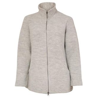 Ivanhoe of Sweden Bodal Long Seasonal Wolljacke f&uuml;r Damen | grau