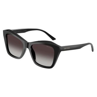Jimmy Choo London Vierkante zonnebril - Dames - Accessoires - Zwart - Maat: 54 MM Polyamide