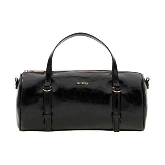 Guess Tassen, Dames, Zwart, ONE Size, Taylor Mini Barrel Satchel