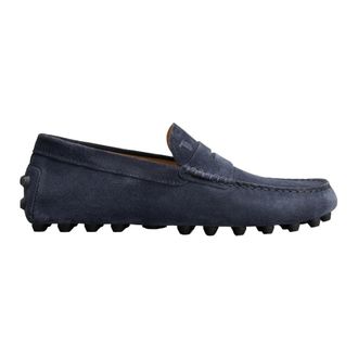 Tod's Tods, Loafers, male, Blue, Size: 9 1/2 US Gommino Macro 52K Loafer