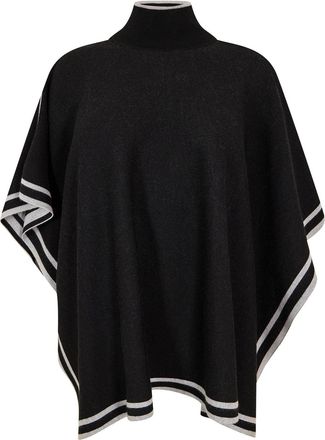 HUGO BOSS Womens Accessories Poncho 10263556 01 Midweight Scarve in Black - One Size