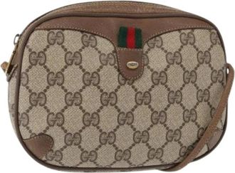 Gucci Pre-owned Cross Body Bags, female, Beige, Size: ONE SIZE Pre-owned Cross Body Bag