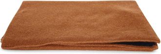 Dell'Oglio Ribbed Cashmere Neck Warmer - Heren - Wintersjaals - Bruin - ONE Size - Kasjmier - Accessoires