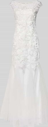 Mascara Brautkleid im Meerjungfrau-Stil in Offwhite, Gr&ouml;&szlig;e 32