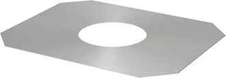 Aco Aco Chapa De Soporte Jet 600x600x1,5/ Acero Galvanizado, 0174.46.61