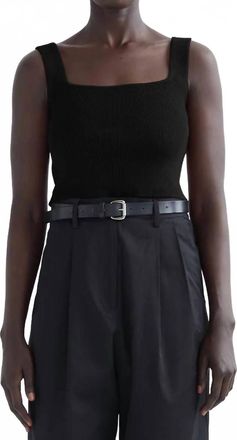Shaina Mote Womens Paz Top In Onyx