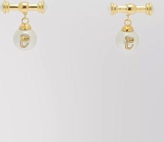 Chlo&eacute; heirloom drop earrings