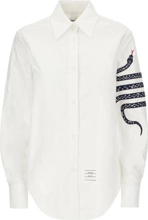 Thom Browne Mujer, Blusas y Camisas, Blanco, Talla: XS