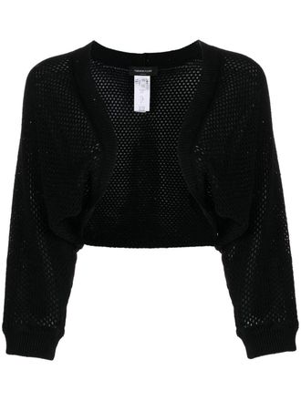 Fabiana Filippi Cardigan crop - Nero