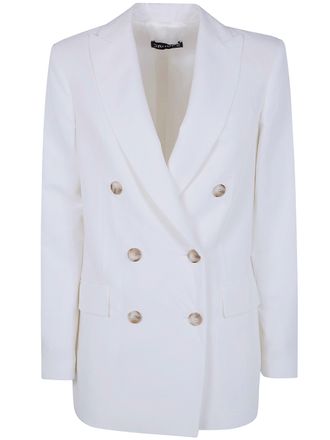 DRHOPE Double Breasted Blazer Jacket