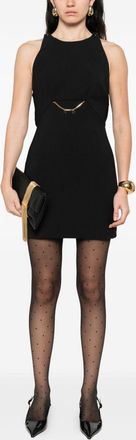 Elisabetta Franchi Bustier Jurk In Elastische Stof