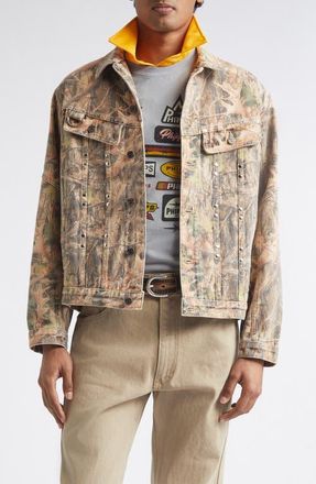 Phipps Standard Cotton Stud Jacket in Realtree Camo at Nordstrom, Size Xx-Large