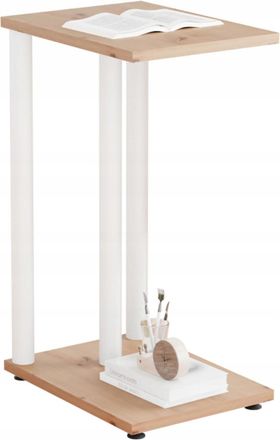 OEM Mesita Auxiliar Doble, Mesa Auxiliar Tipo Loft Para La Sala De Estar