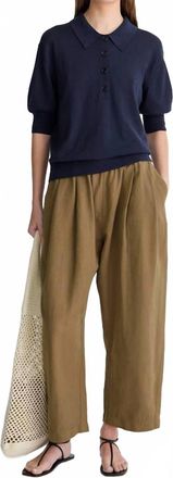 Apiece Apart Oda Polo In Midnight