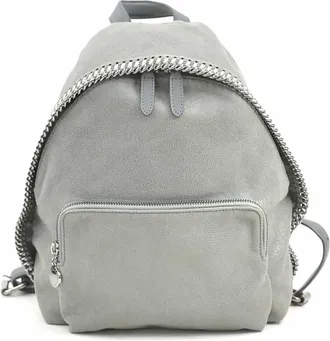 Stella McCartney Stella Mccartney Gray Backpack (Pre-Owned)
